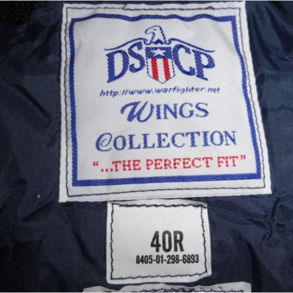 USGI USAF AIR FORCE BLUE LIGHTWEIGHT MENS sz40R JACKET LINER JM 335 - Picture 10 of 12